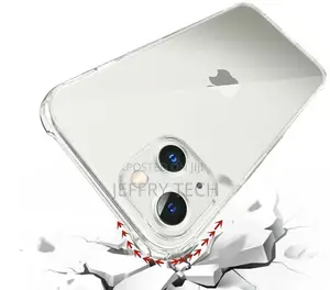 Apple iPhone 13 6.1" Case Clear Shockproof Cover Glass Sc