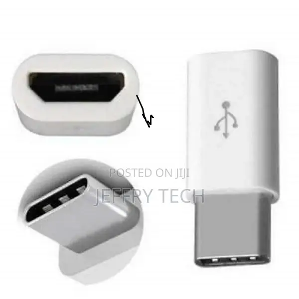 Micro USB Female to Type C Male Adapter Converter Micro-B To
