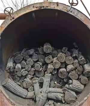 Hull Biochar Charcoal Carbonization