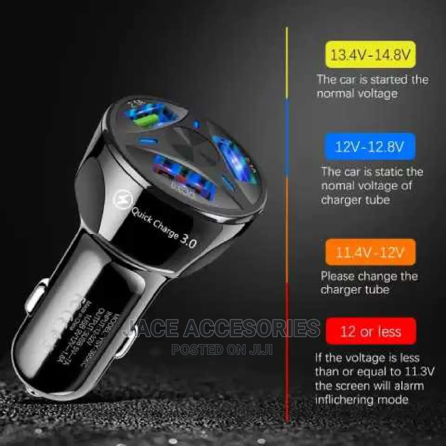 High Quality Car Charger Quick Charge 3.0