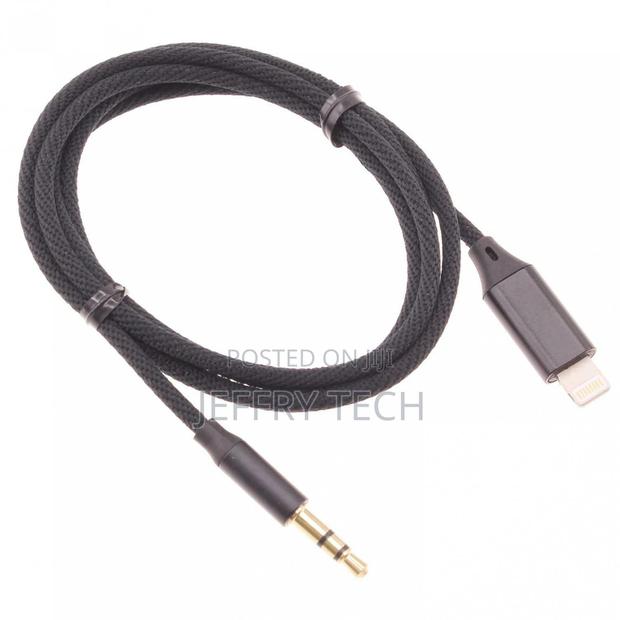 iPhone iPad - Aux Cable 3.5mm Audio Cord Car Stereo Speaker