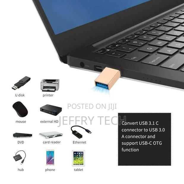 Usb-C to Usb 3.0 Adapter Type-C Male Usb-A Female Otg Conver - thumbnail 4