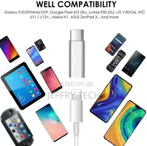 iPhone Female to USB Type C Male Data Charging Adapter Cable