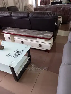Marble Top TV Stand