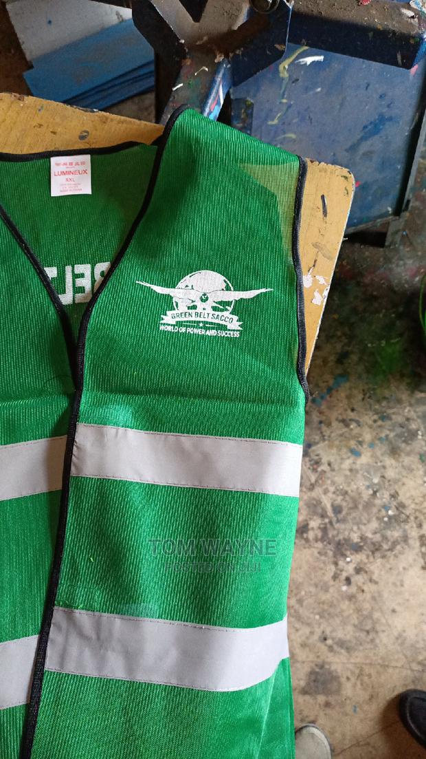 Green Reflector Jackets Branded Your Style - thumbnail 2