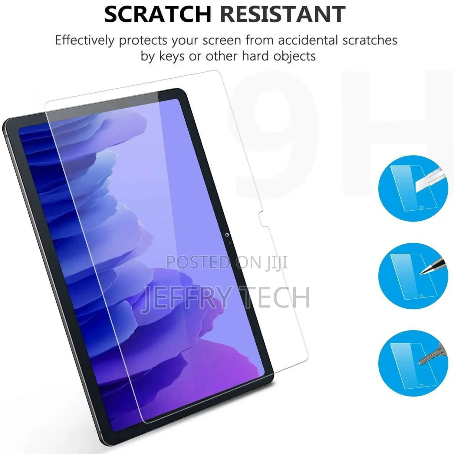 Samsung Galaxy Tab A7 10.4 (2020) Tempered Glass Screen Prot