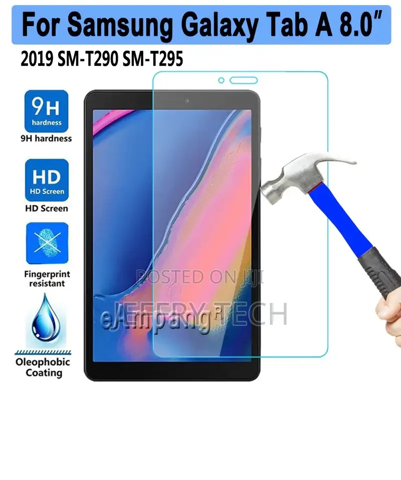 Samsung Galaxy Tab a 8.0 (2019) Tempered Glass Screen Protec