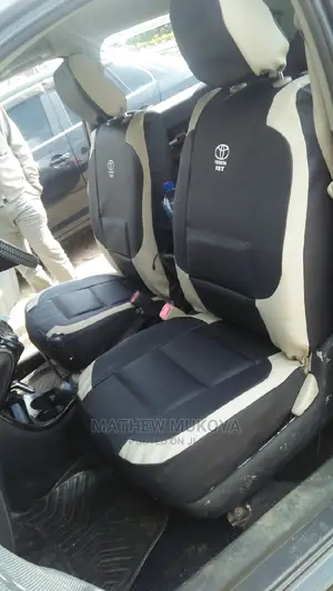 Dark Themed Interior Car Seat Covers