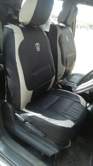 Dark Themed Interior Car Seat Covers
