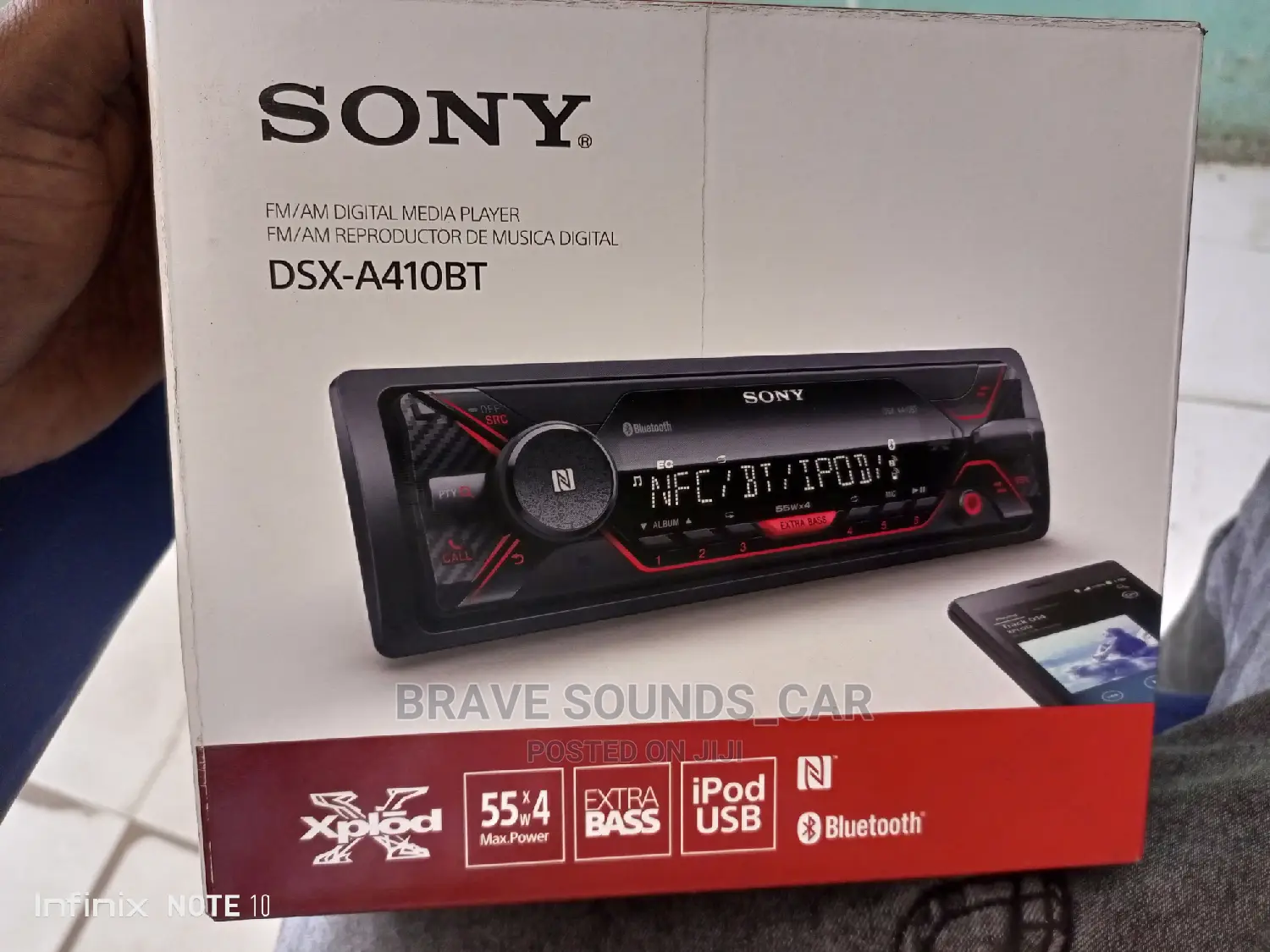 Sony Bluetooth Radio,Usb,Fm,Aux