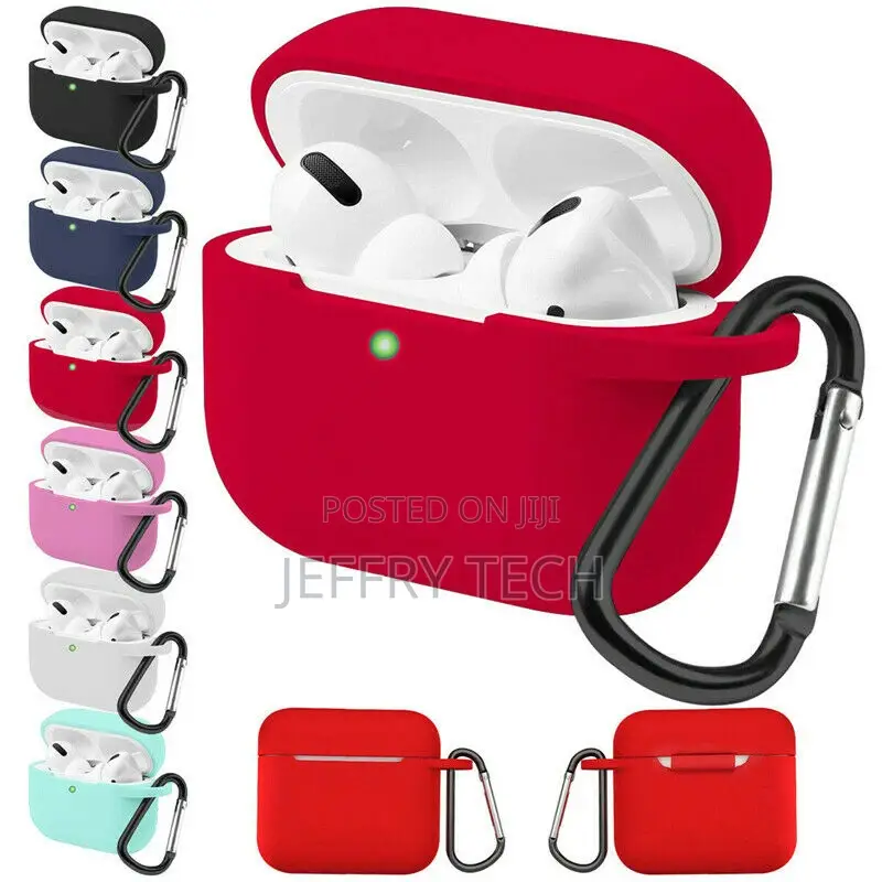 Airpods Pro 3 Silicone Case+Keychain Protective Cover Skin W