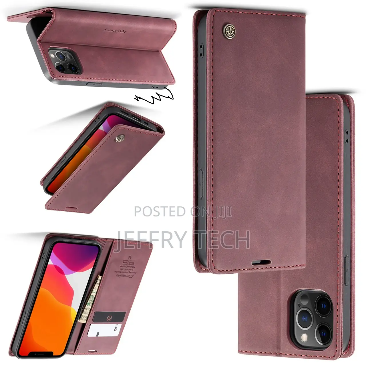 Caseme iPhone 12 PRO Max Classic Folio Case Cover Apple Prom