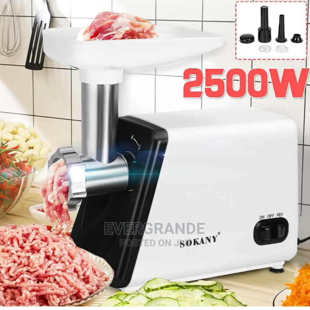 2500 Watts Sokany Meat Mincer