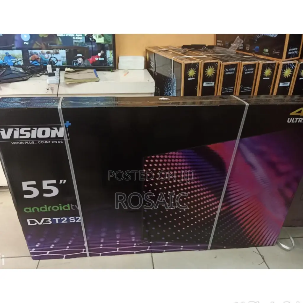 Vision Smart Android TV 4k 55 Inches