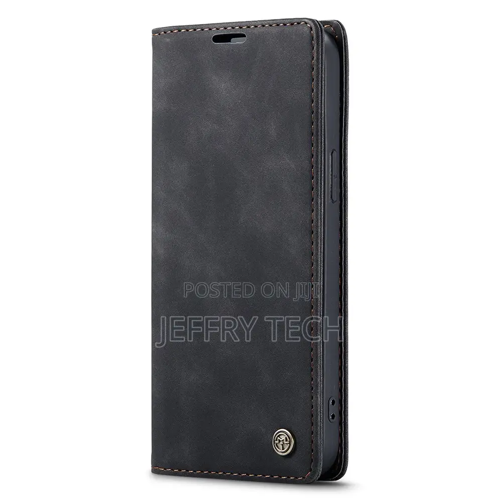 Caseme Wallet Magnetic Case for iPhone 13 Pro Max, Leather W