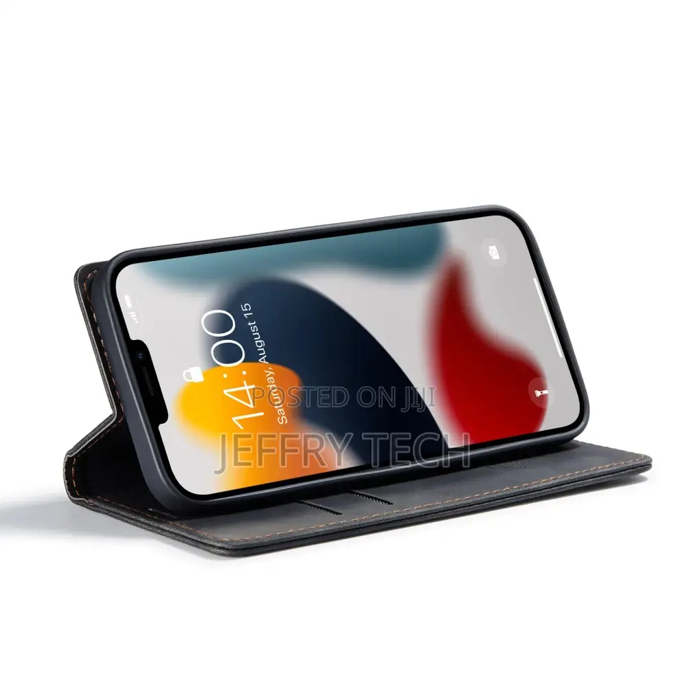 Caseme Wallet Magnetic Case for iPhone 13 Pro Max, Leather W