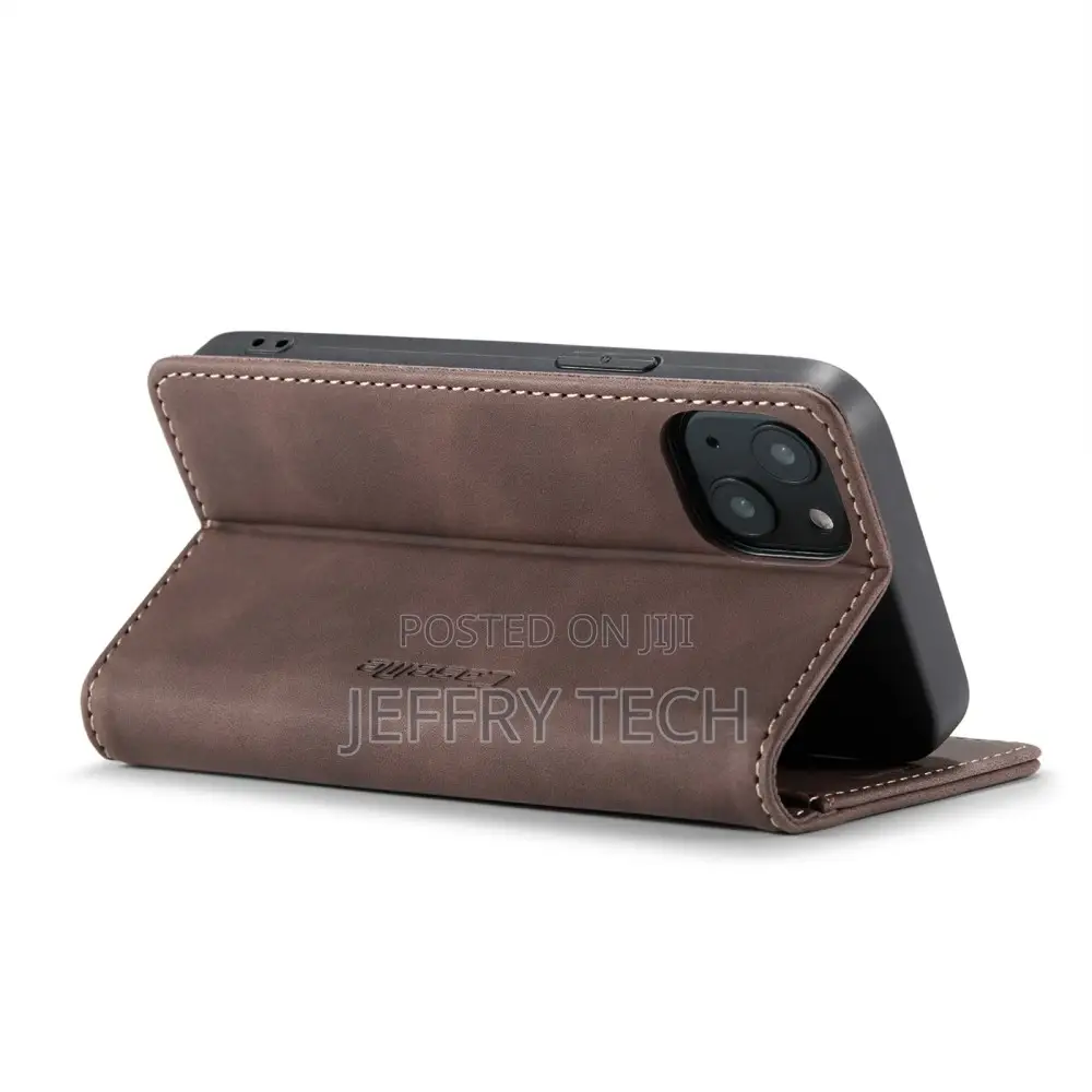 Caseme Wallet Magnetic Case for iPhone 13 Mini, Leather Wall