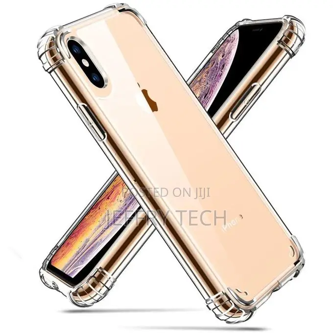 iPhone XS Case, iPhone X Case, Crystal Clear Hard PC Panel D