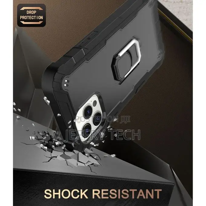 Bumper Built-In Kickstand Case Cover for iPhone 12 Pro Max