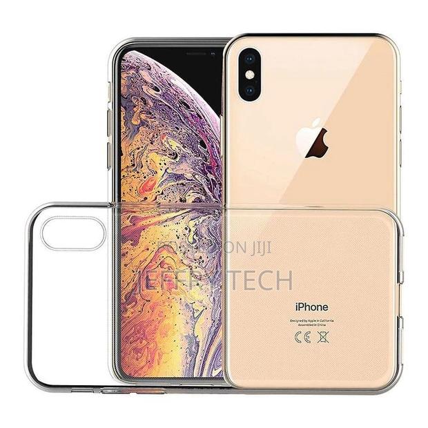 iPhone XS Max Case, Ultra Slim Transparent Clear Soft TPU C - thumbnail 3