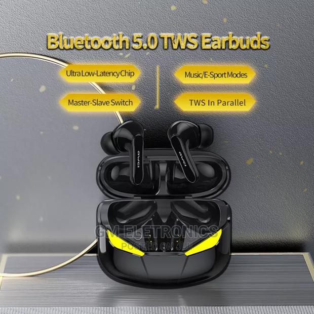 Awei True Wireless Gaming Earbuds With Charging Case. - thumbnail 4
