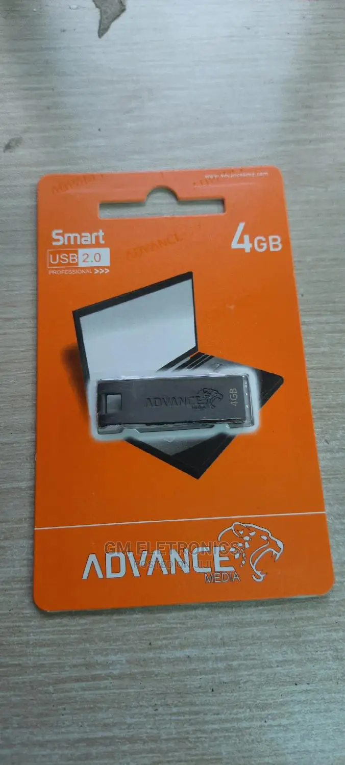 4gb Advance Metallic Flash Drive.