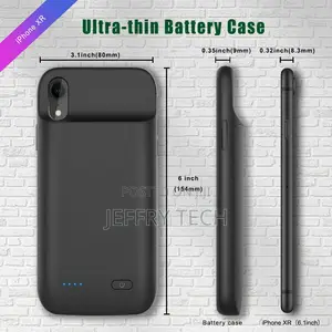 For iPhone X XR XS Max Battery Charging Case Cover Portable