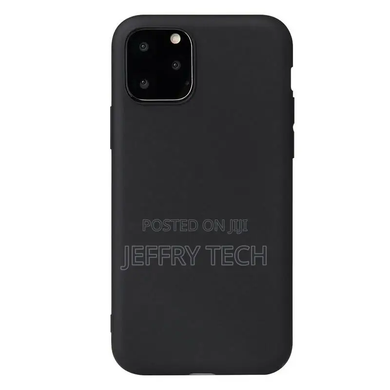 Case for iPhone 11 XR 8 7 Black Silicone Slim Back Cover