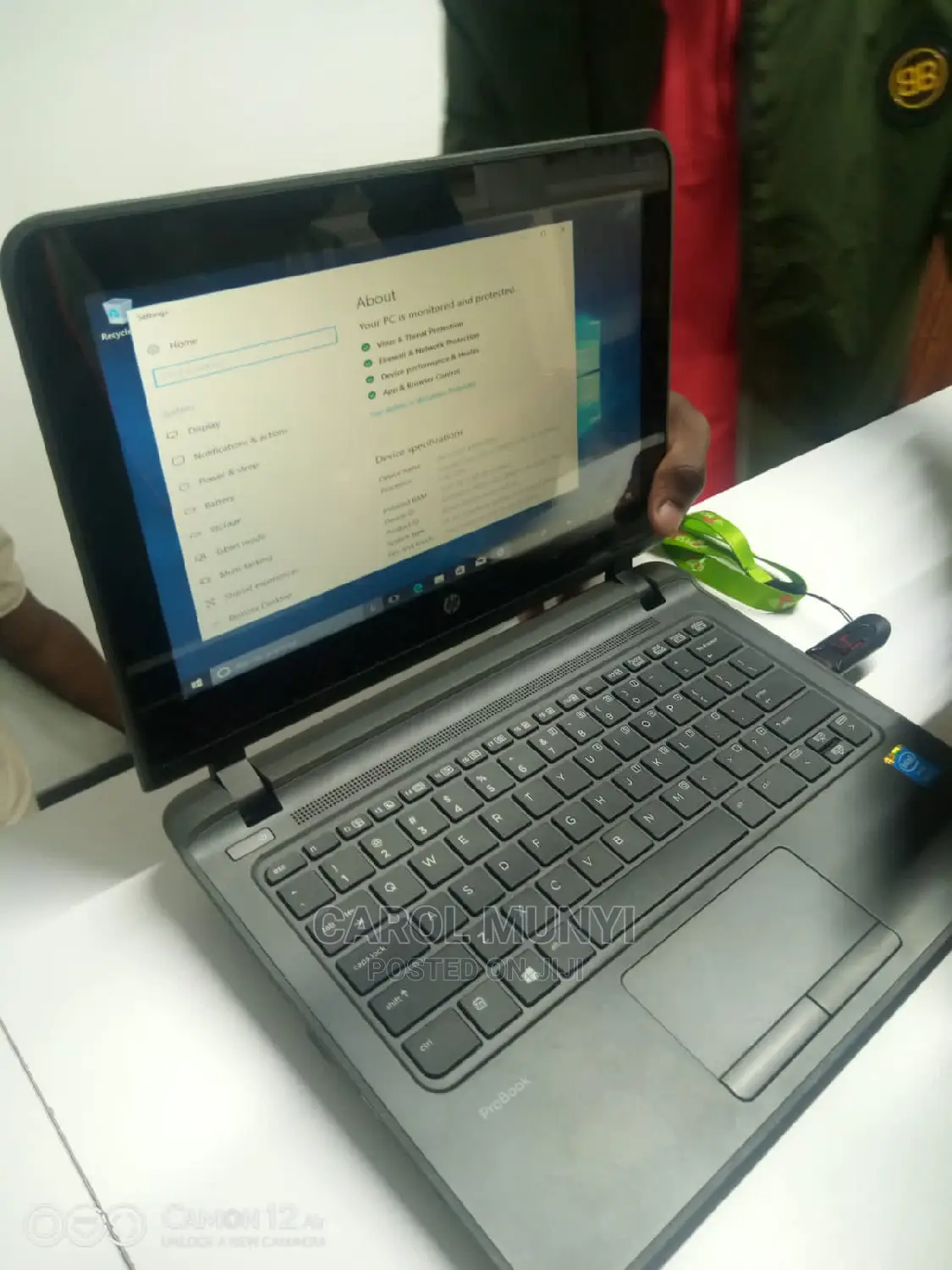 New Laptop HP ProBook 11 G2 EE 4GB Intel Core I3 SSD 320GB