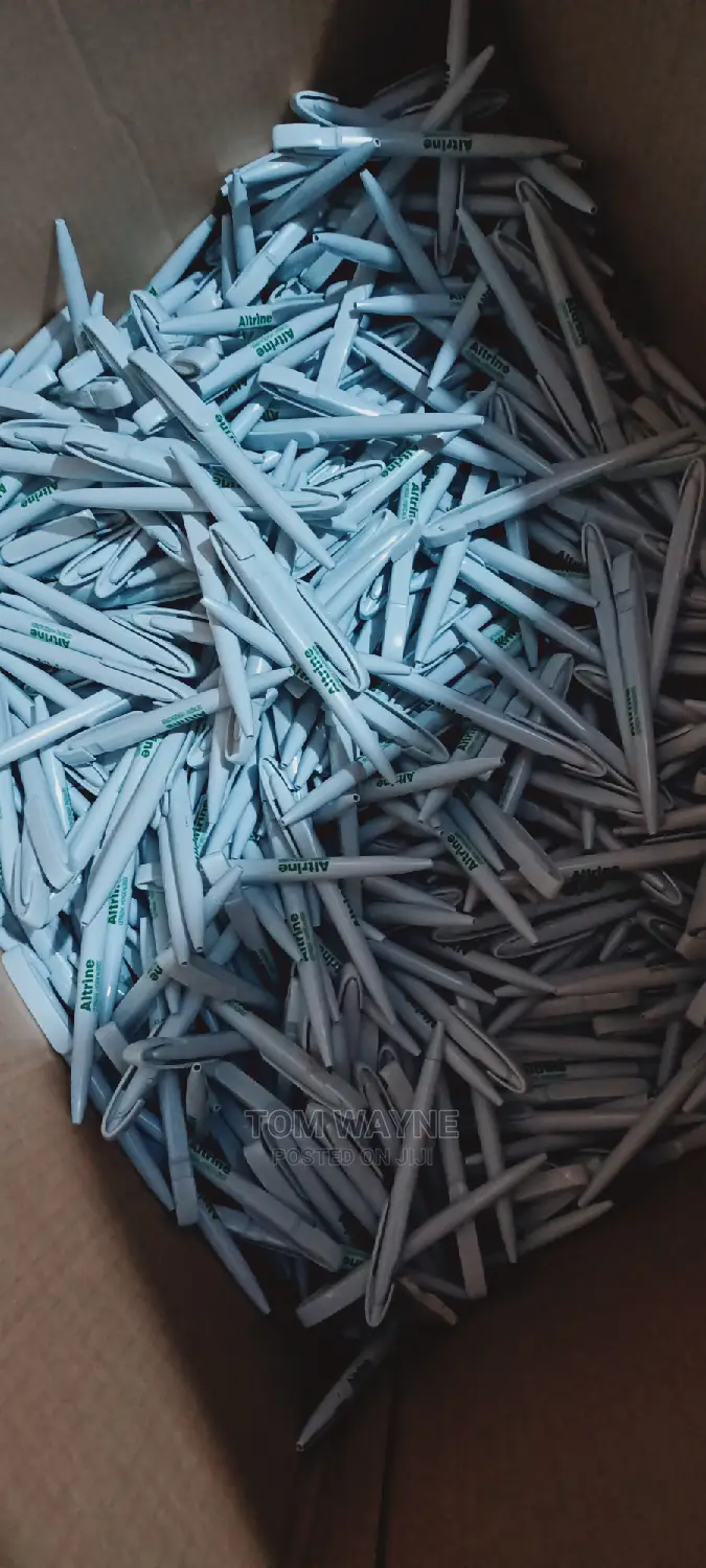 Biro Pens Branded With Company Logo and Name