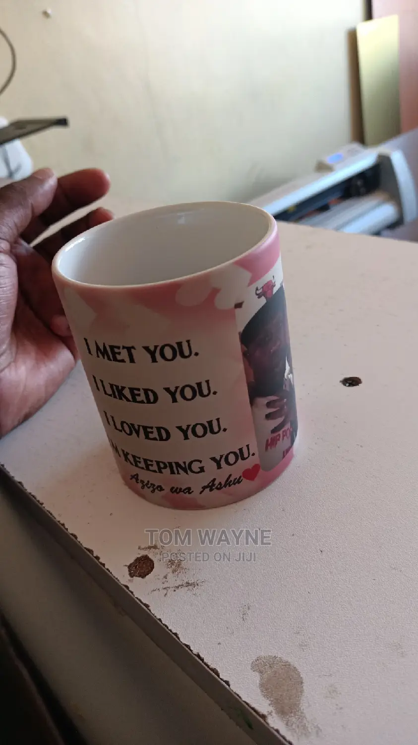 Magic Color Changing Cups With Your Pictures and Message