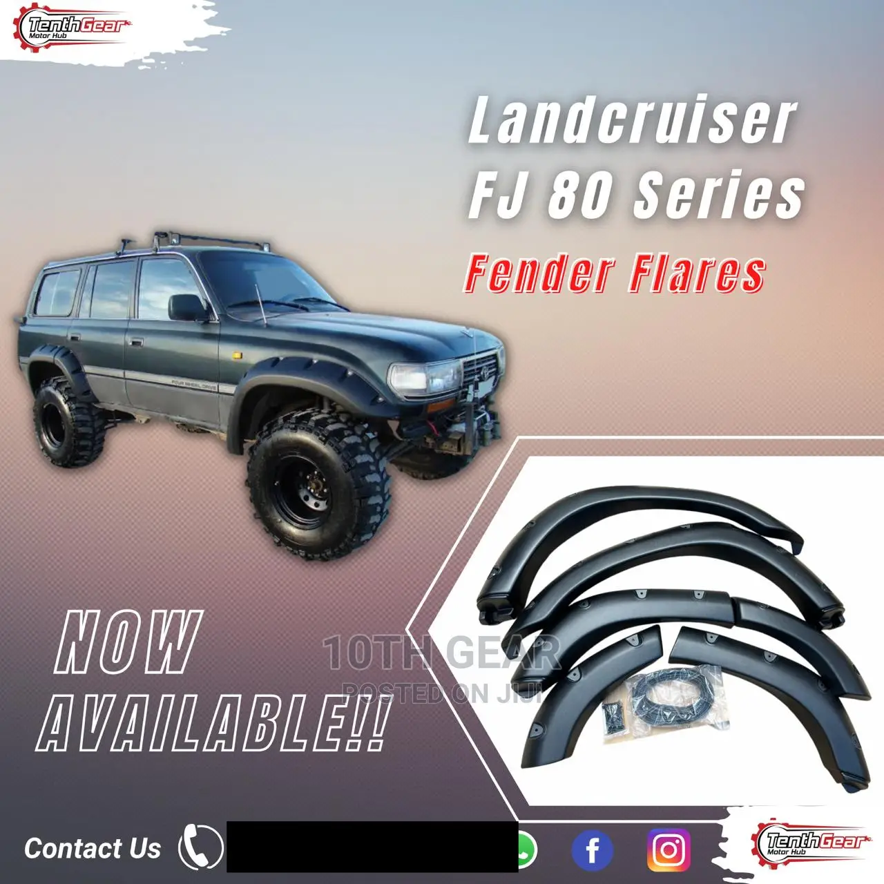 Landcruiser 80 Series Fenders / Wheel Arches
