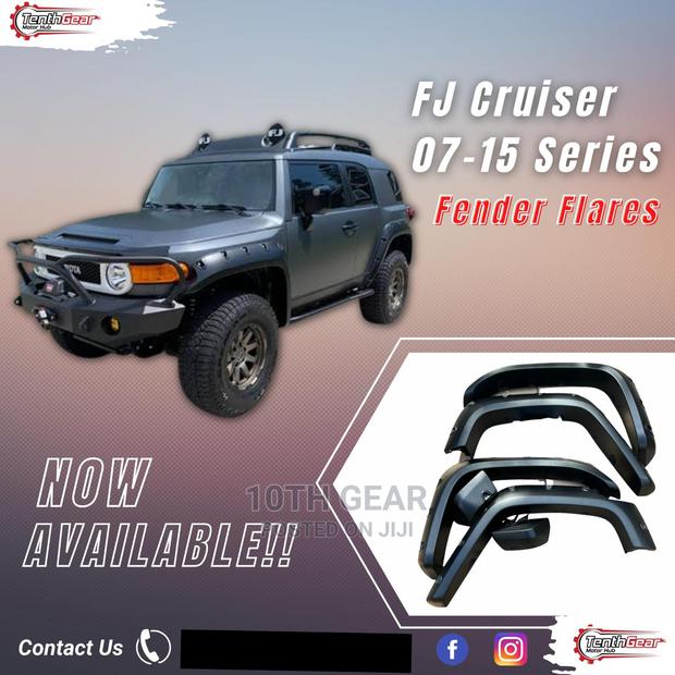 Fj Cruiser Fender Flares / Wheel Arches - main view