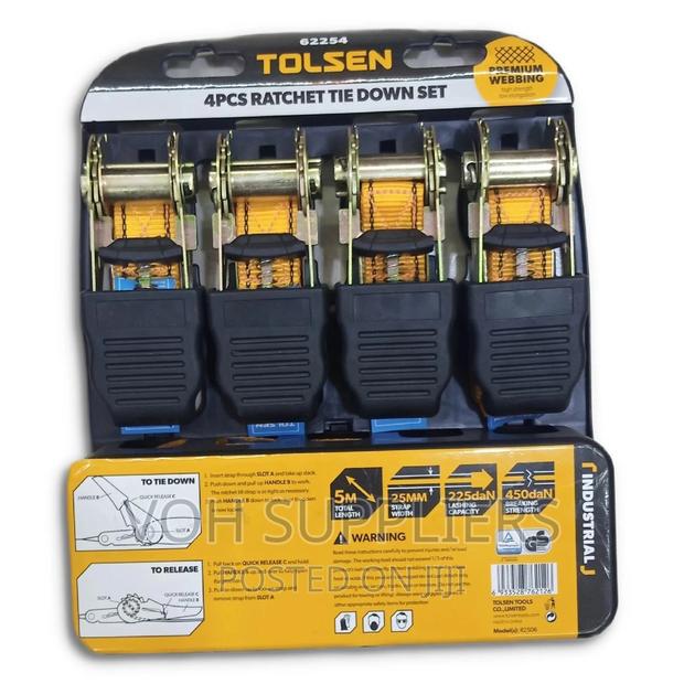 4pcs Tie Ratchet Straps - main view