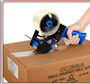 Tape Dispenser Blue
By Omega 2inch Handheld Tape Dispenser