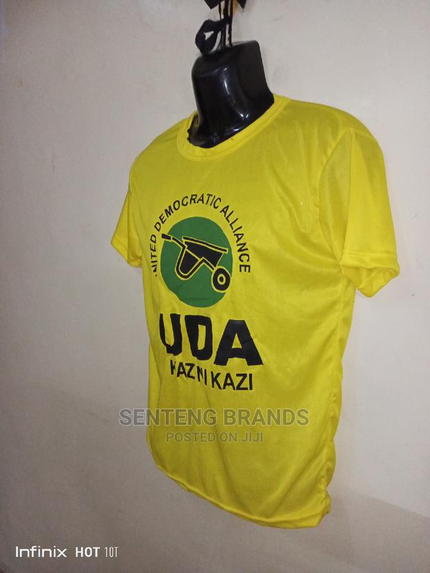 Printed Yellow Campaign T-Shirts for Elections - thumbnail 2