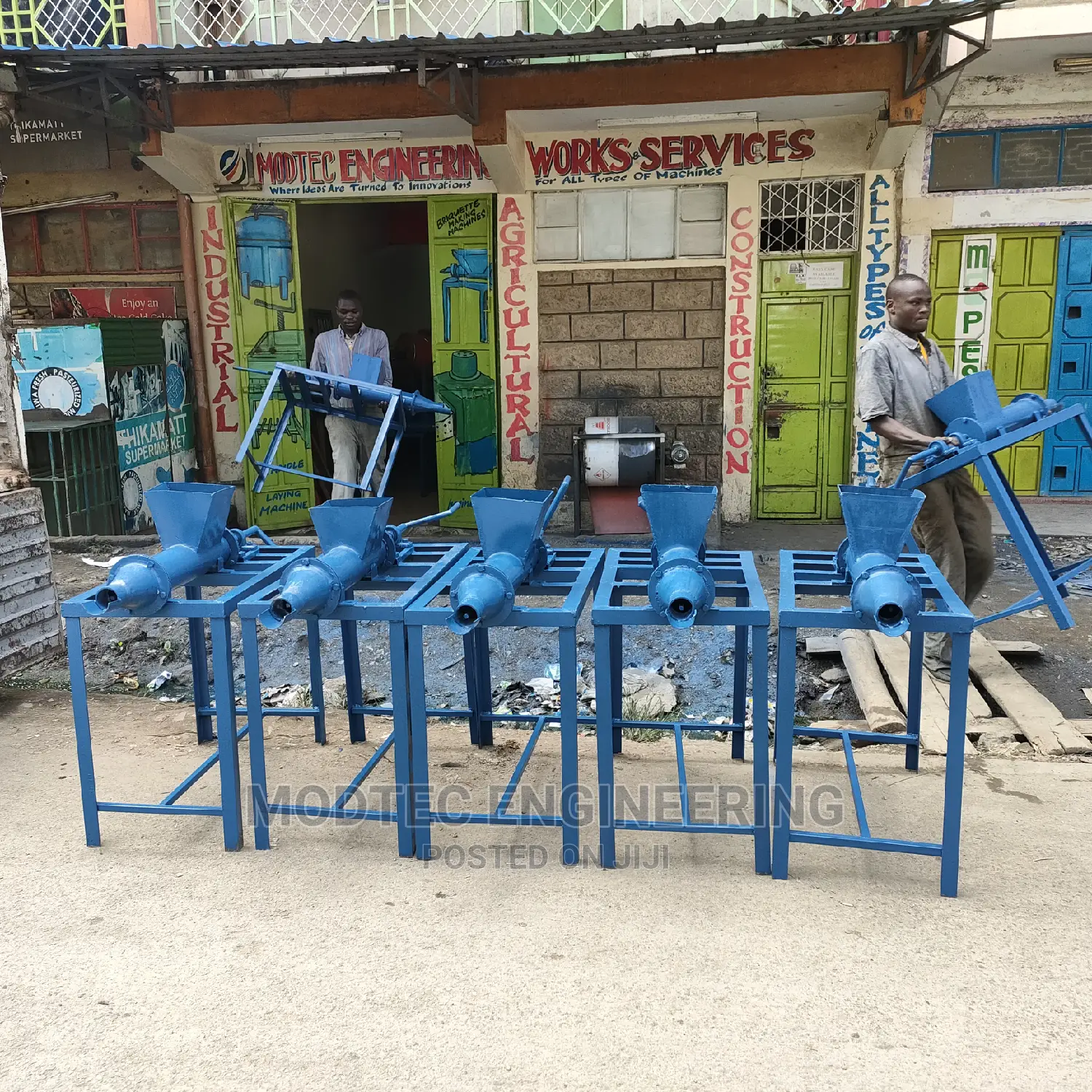 Modtec Engineering Manual Briquette Machines