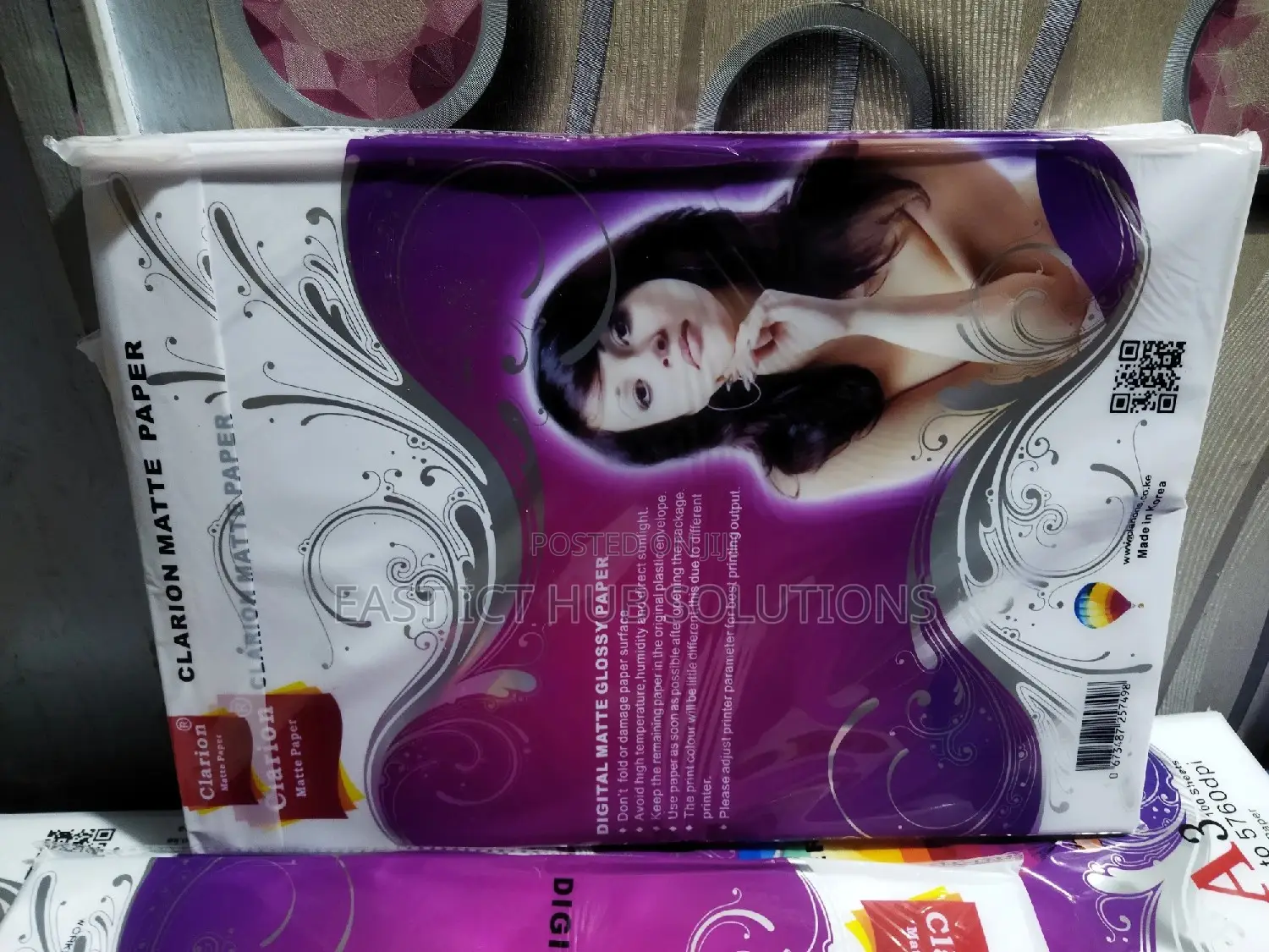Clarion A4 Single Sided Matte Glossy Paper 100 Sheets