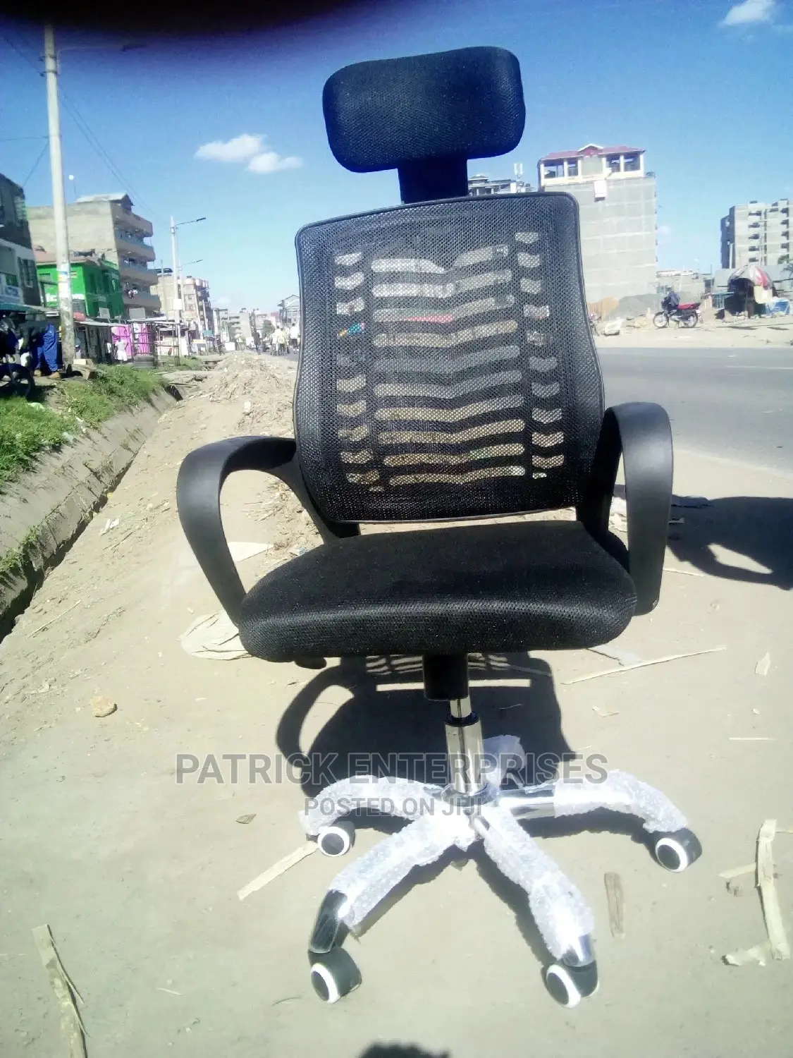 High Back Reclining Headrest Office Chairs