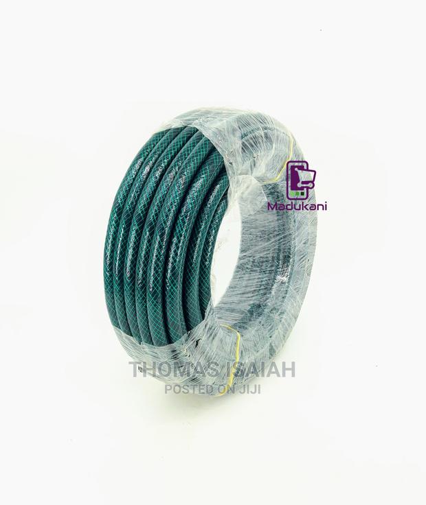 15m 3⁄4 Inch Green Braided Heavy Duty Hose Pipe - main view
