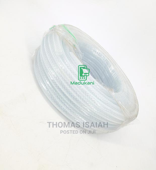 30m 1⁄2 Inch Clear Braided Heavy Duty Hose Pipe - thumbnail 4