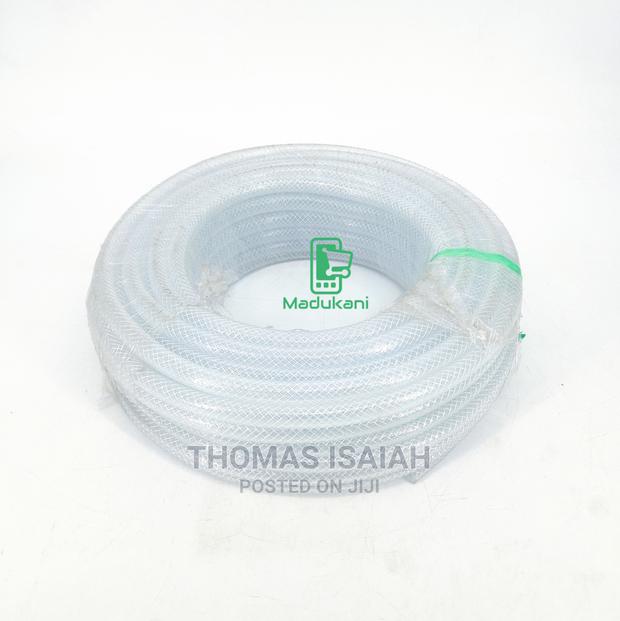 30m 1⁄2 Inch Clear Braided Heavy Duty Hose Pipe - thumbnail 2