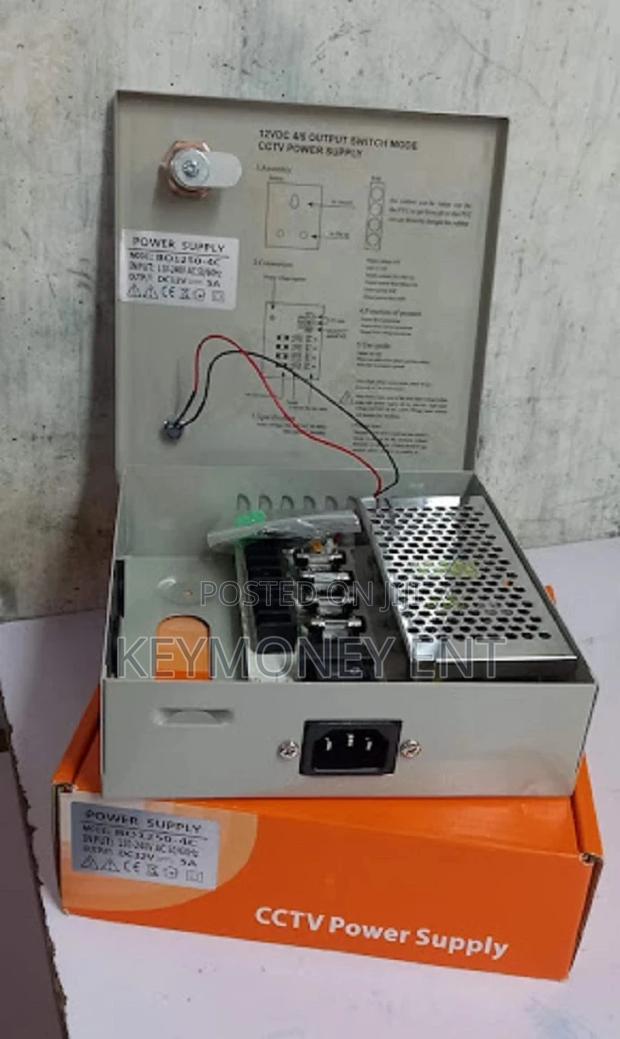 Closed/ Fused 12V 5A Cctv Power Supply Unit