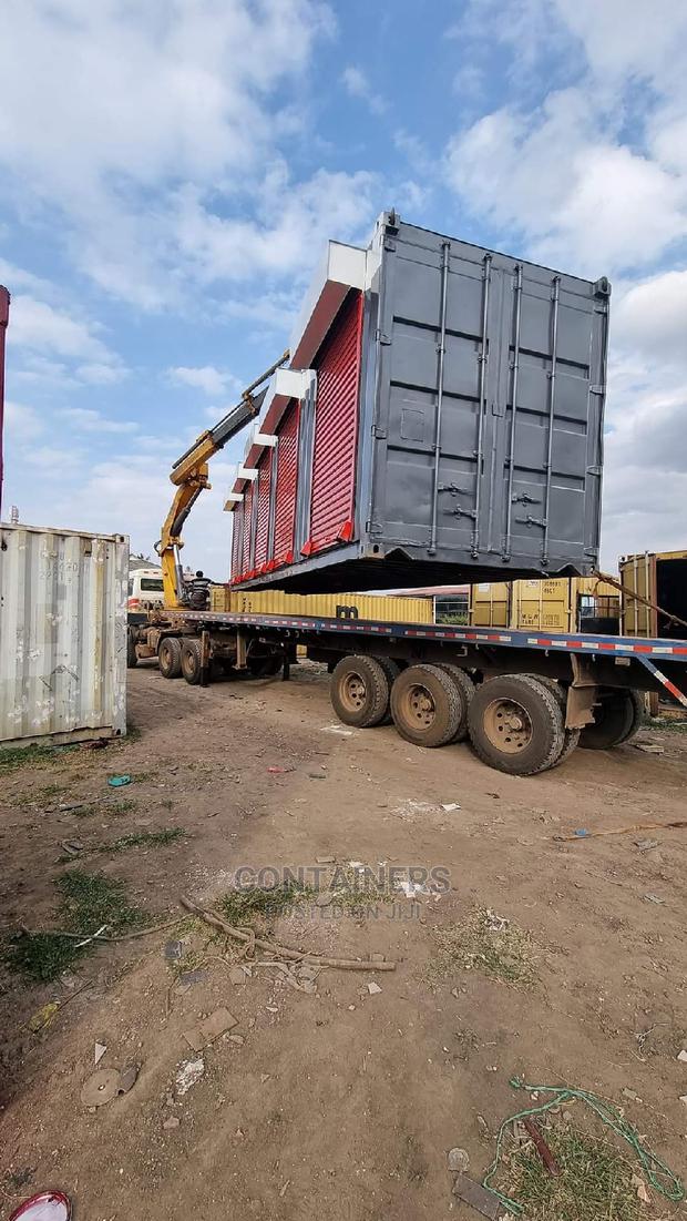 40ft Highcube Converted Into 5 Business Shops - main view