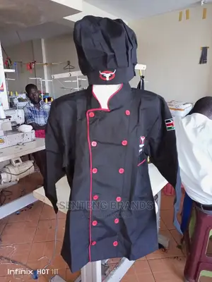 Chef Jacket and Chef Hat