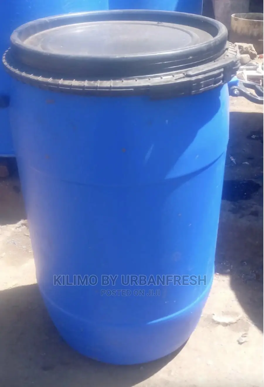 60 Litres / Kg Drums With Airtight Lids