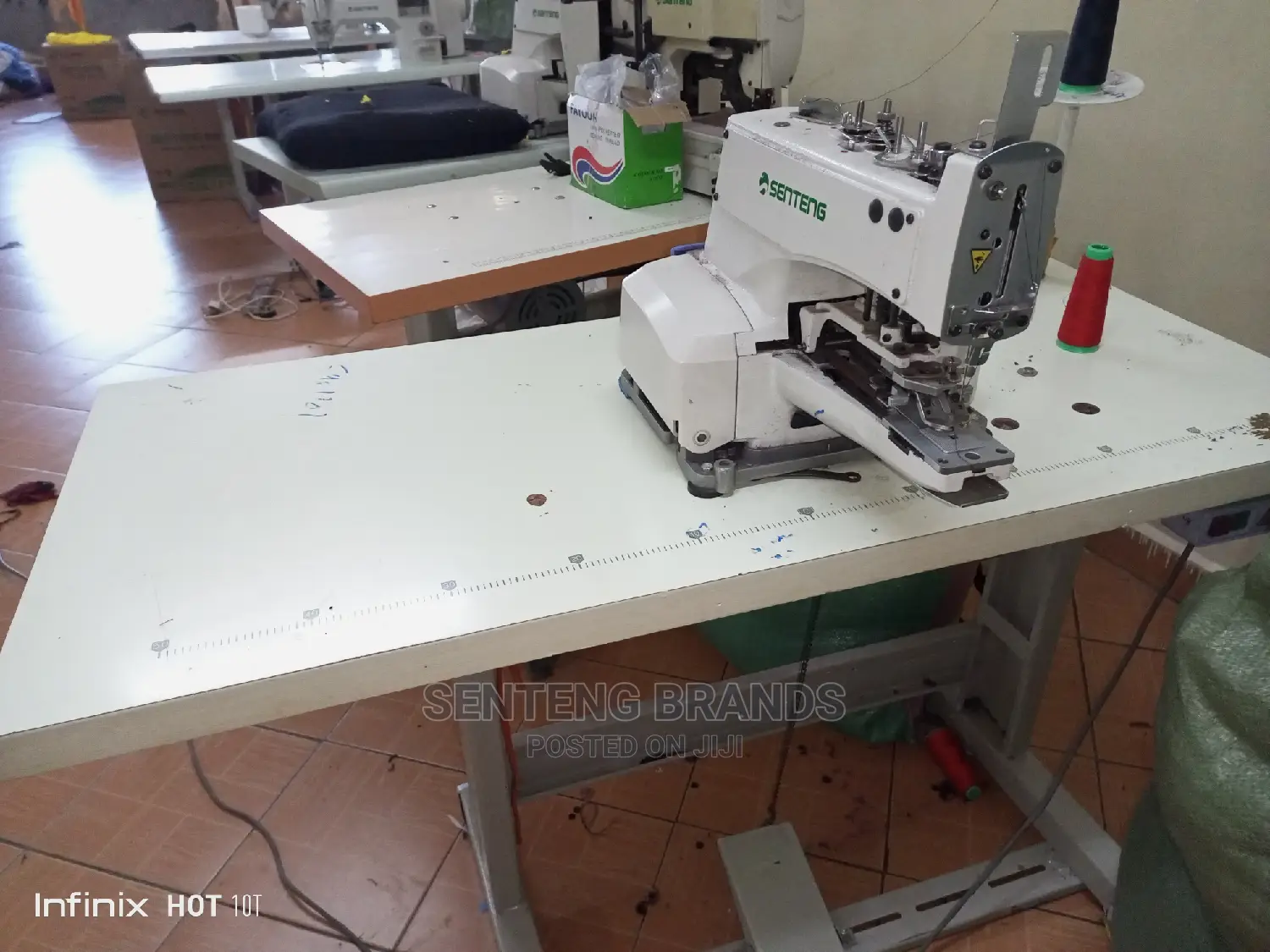Button Attach Direct Drive Sewing Machine