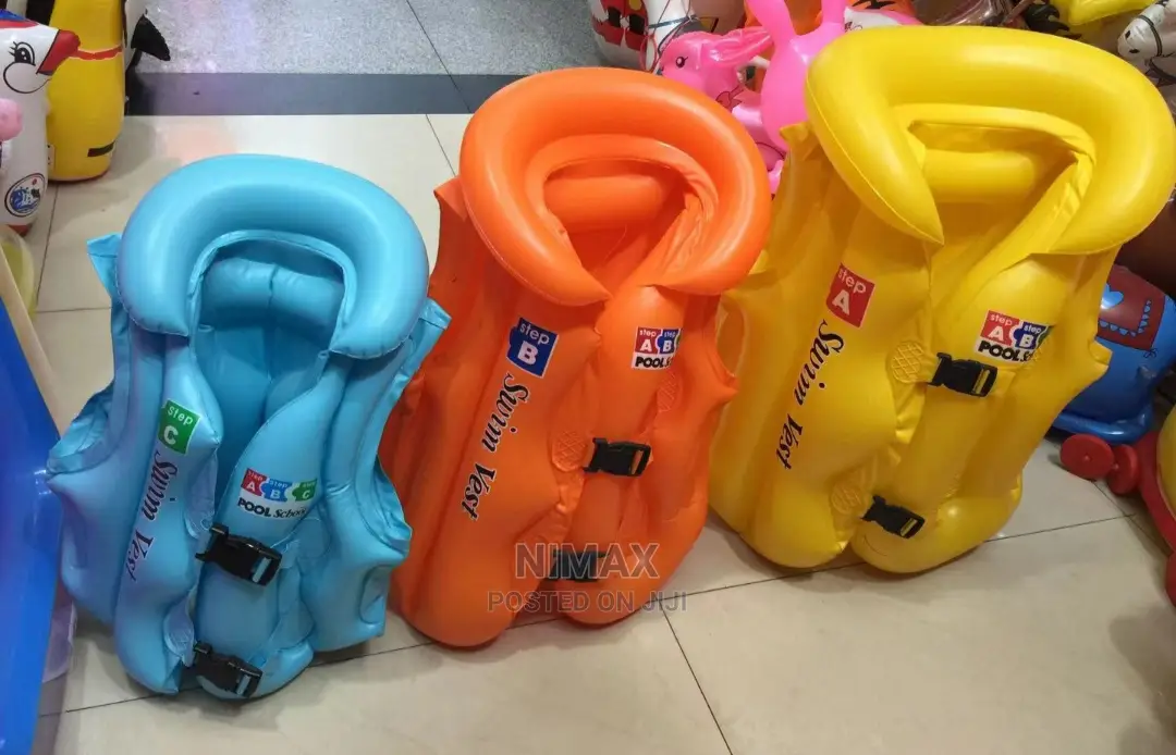 Swimming Gear Inflatable Swimming Jackets 3-15yrs