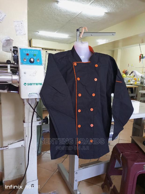 Black Decorated Chef Jackets