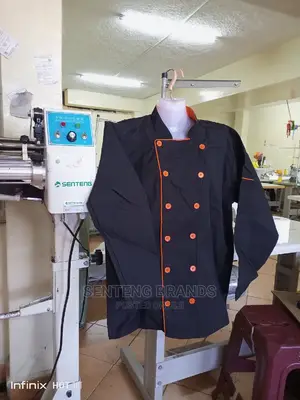 Black Decorated Chef Jackets